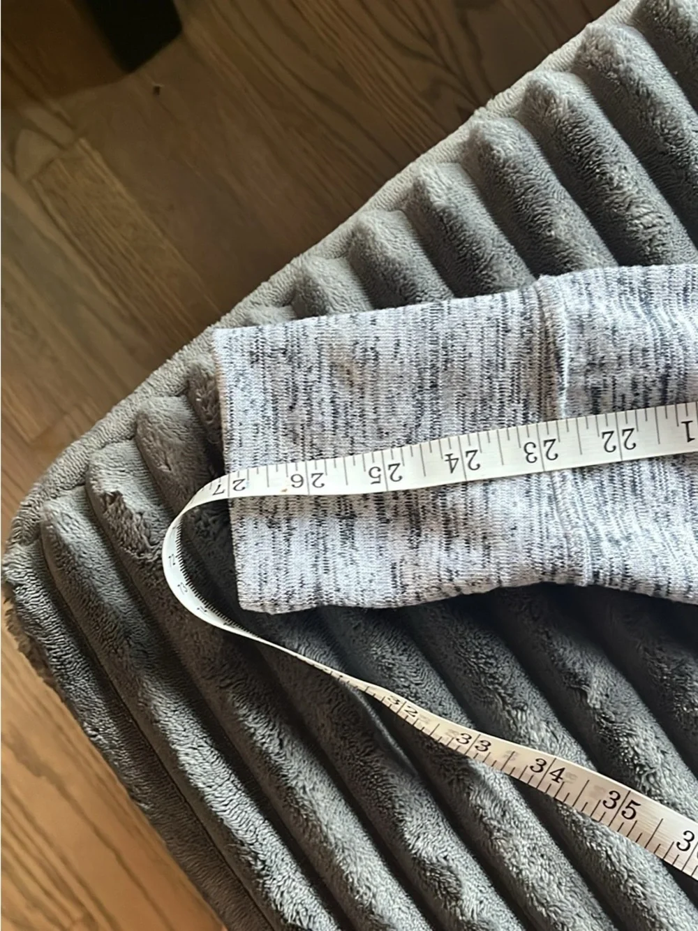Athleta Gray Marled Hooded Zip-Front Bomber Jacket